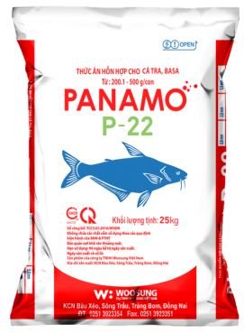 P-22: Thức ăn hỗn hợp dành cho cá tra, cá basa.