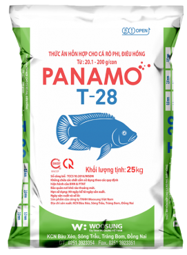 T-28: Thức ăn hỗn hợp dành cho cá Điêu hồng.