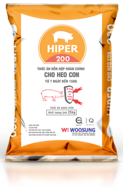 HIPER 200 - Thức ăn hỗn hợp hoàn chỉnh dùng cho Heo con