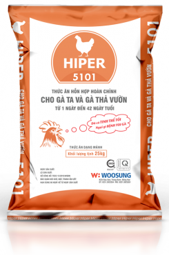 HIPER 5101 - Thức ăn hỗn hợp cho gà ta và gà thả vườn