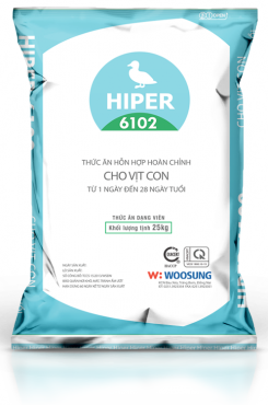 HIPER 6102 - Thức ăn hỗn hợp hoàn chỉnh cho vịt con