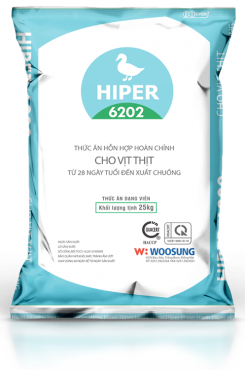 HIPER 6202 - Thức ăn hỗn hợp hoàn chỉnh cho vịt thịt
