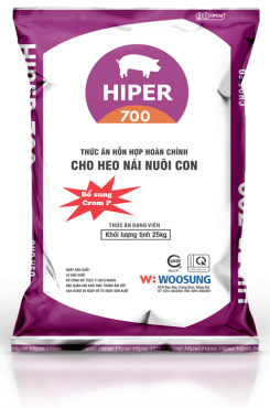 HIPER 700 - Thức ăn hỗn hợp hoàn chỉnh cho heo nái nuôi con